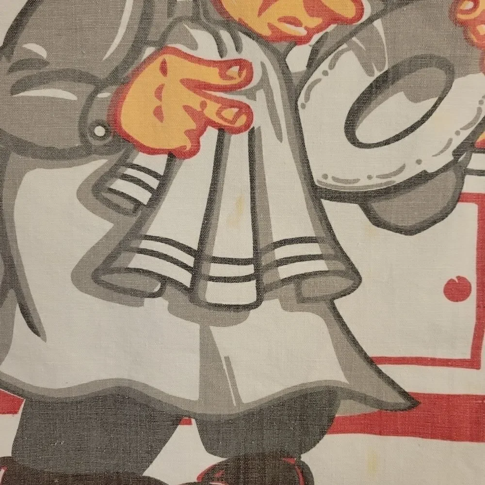 Vintage Mamma's Little Helper Kitchen Hostess Apron Kitchy Unique